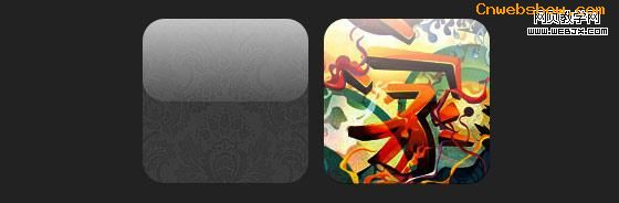 glossy overlay